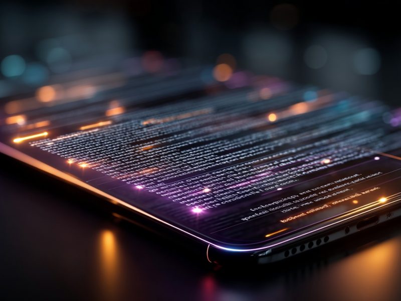 Key steps in OCR app development